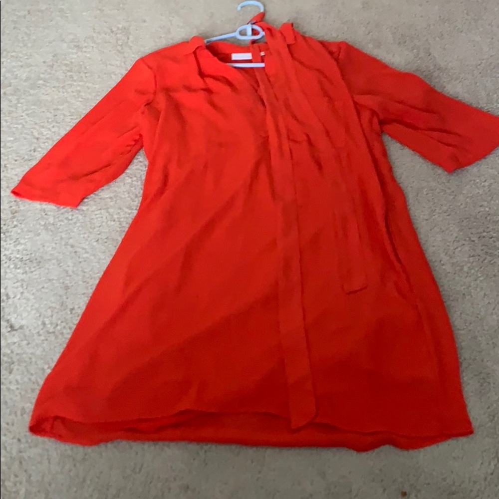 cute red dress
